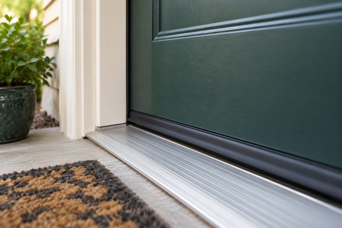 Door threshold and weather seal